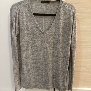 Rag & Bone Grey Long Sleeve Shirt